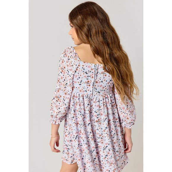 Blue Rain 'Julee' Floral Swing Dress NEW - Picture 3 of 4